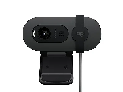 Webcam Logitech Full HD BRIO 100 Grafite - 960-001586