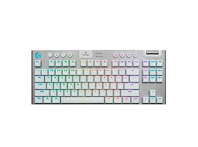 Teclado Gamer Logitech G915 X TKL Branco sem Fio - 920-012732
