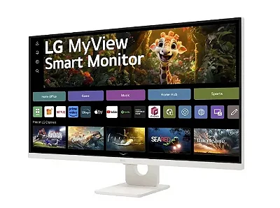 Monitor LG MyView Smart 32" 4K UHD VA 60Hz 5ms - 32SR73U-W