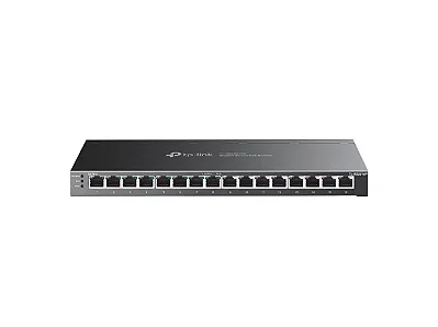 Switch TP-LINK Smart de 16 Portas Gigabit 8 Portas PoE - SG2016P