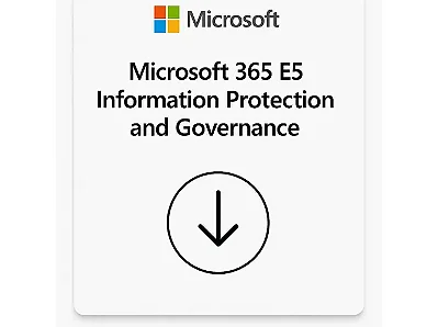 Microsoft 365 E5 Information Protection and Governance CSP - CFQ7TTC0HD6T-001
