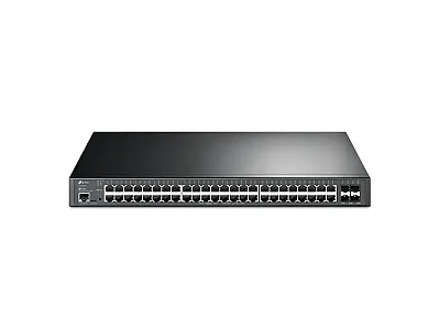 Switch TP-LINK Gerenciável Giga L2+48 4S SFP PoE - TL-SG3452P