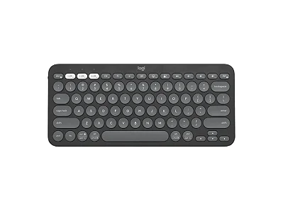 Teclado Logitech Pebble Keys 2 K380s sem Fio Grafite - 920-011789
