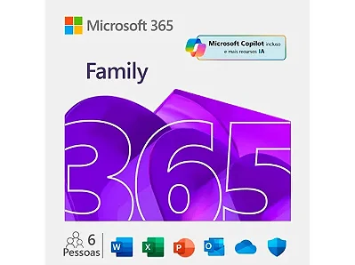 Microsoft 365 Family ESD 6 usuários - EP2-32295