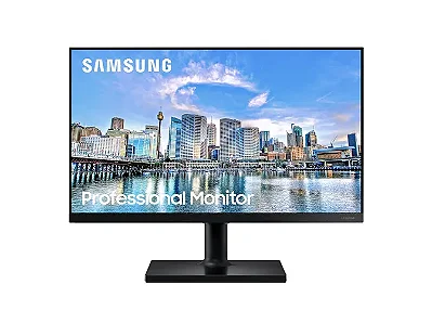 Monitor Samsung 24" FHD IPS 75Hz 5ms Pivot - LF24T450FQLMZD