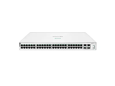 Switch HPE Aruba Instant On 1930 48 portas RJ-45 10/100/1000 Class 4 PoE 4 portas SFP+ 1/10GbE - JL686B