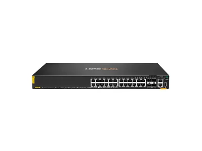 Switch HPE Aruba 6200F 24G PoE+ 370W 4SFP+ Gerenciável - JL725B