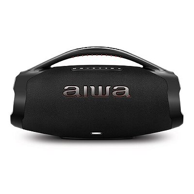 Caixa de Som Aiwa Boombox Plus BBS-01-B Preta Bluetooth - 4899-01