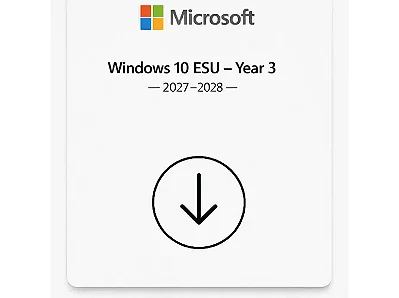 Windows 10 ESU Year 3 2027 - 2028 CSP - DG7GMGF0SSGZ-002