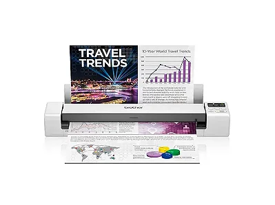 Scanner Brother DS-940DW Portátil A4 Duplex WiFi 15ppm - DS940DW