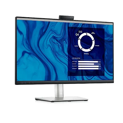 Monitor Dell CSG 23,8" C2423H para Videoconferência - 210-BJTW