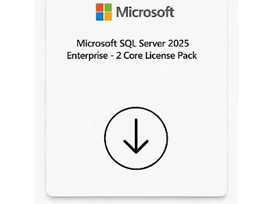 SQL Server 2025 Enterprise Core 2 Core CSP - DG7GMGF0VNGX-006