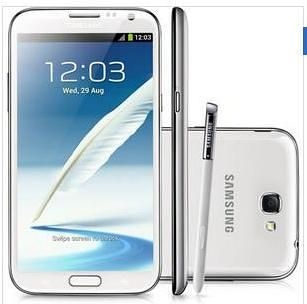 Smartphone Samsung Galaxy Note II, Processador Quadri Core de 1.6GHz, Tela de 5.5’’, Android 4.1, Bluetooth, Wi-Fi, 3G, GPS, Câmera 8MP, 16 GB Memória Interna Branco