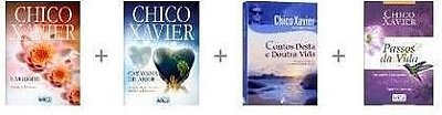 MEGA PROMOÇÃO OBRAS DE CHICO XAVEIR A CARIDADE + PASSOS DA VIDA+CONTOS DESTA E DOUTRA VIDA+CARAVANA DE AMOR FRETE GRÁTIS