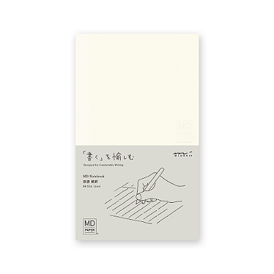 Caderno Japonês Pautado B6 - MD Paper
