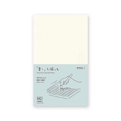 Caderno Japonês Grid B6 - MD Paper