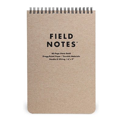 Caderno Espiral Pautado Steno - Field Notes