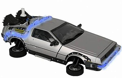 Delorean - Back To The Future 2 - Esc 1/15 - Diamond Select