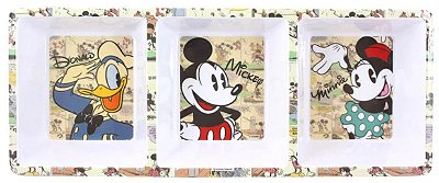 Petisqueira Retangular Personagens Mickey - Disney - Zona Criativa