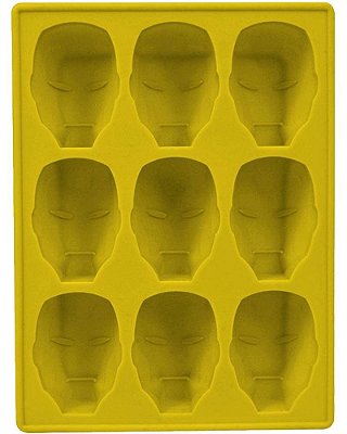 Iron Man (Homen de Ferro) - Silicone Tray (Forma de Silicone)