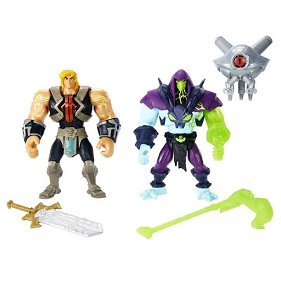 Batalha Por Eternia 2 Pack - MOTU Animated - HDY29 - Mattel