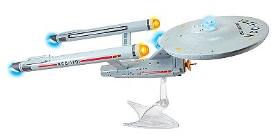 Nave Espacial Enterprise Com Luz e Som - Star Trek - Sunny Brinquedos