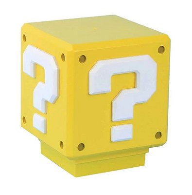 Luminária Mini Question Block Light - Super Mario - PP3428NNTX - Paladone