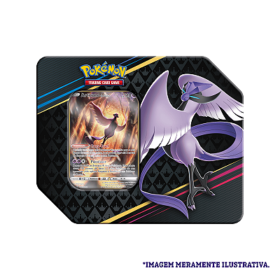 Lata Pokémon Realeza Absoluta Articuno De Galar - Copag