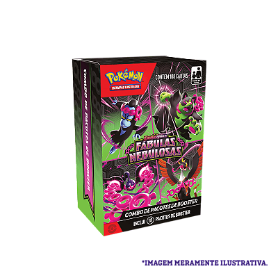 Combo De Booster Pokémon Fabulas Nebulosas - Copag