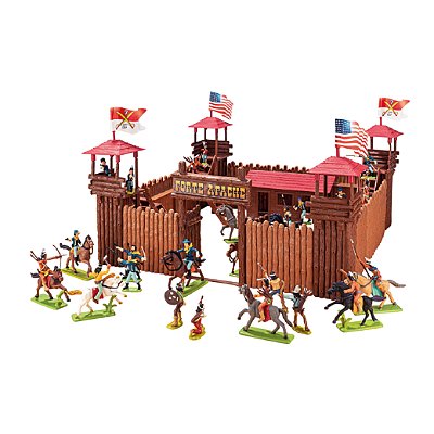 Forte Apache Super Batalha - Figuras Pintadas a Mão - Gulliver
