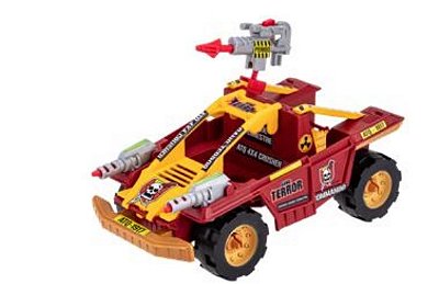 Veículo Ataque Terrestre Terror + 1 Figura de Ação - Gulliver