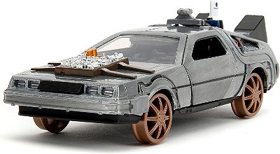 Time Machine Railroad - De Volta Para o Futuro III - Hollywood Rides - Escala 1/32 - Jada Toys