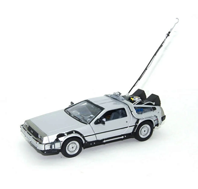 Delorean - Time Machine - De Volta Para o Futuro I - 1/24 - Welly
