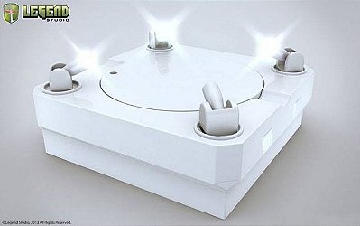 Master Light Revolving (White) - Display Stage