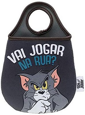Lixeira Carro Neoprene - Tom e Jerry - 20x0,02x29cm - Urban
