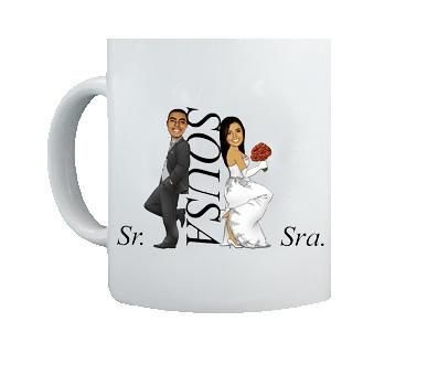 canecas de porcelana Personalizadas com Fotos