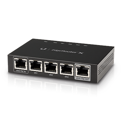 Roteador EdgeRouter Ubiquiti 5P PoE (1P) ER-X