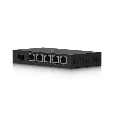 Roteador EdgeRouter Ubiquiti 5P PoE + 1 SFP ER-X-SFP