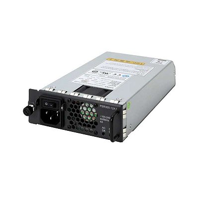 Fonte de alimentação HPE FlexNetwork X351 300W 100-240VCC para 12VCC JG527A