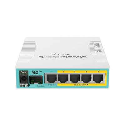 Roteador Routerboard Mikrotik RB960PGS (Hex PoE)