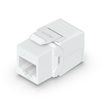 Cat6 Keystone Jack Ubiquiti, Pacote com 12 UACC-Keystone-Jack-C6