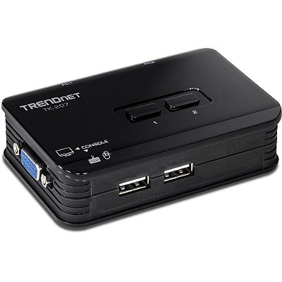 Chaveador KVM TRENDnet 2P USB TK-207K