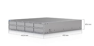 Servidor de Armazenamento NAS Ubiquiti UNAS-Pro-8