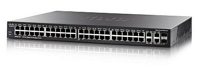 Switch Cisco 52G Gerenciável SG350-52