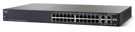 Switch Cisco 28G PoE Gerenciável SG350-28MP-K9-BR