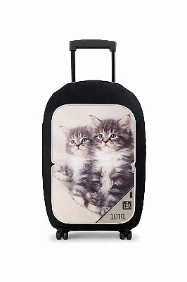 Capa para mala Star Bags Gatos