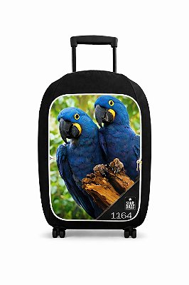 Capa para mala Star Bags Arara azul