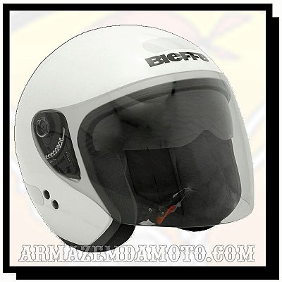 CAPACETE BIEFFE ALLEGRO CLASSIC BRANCO