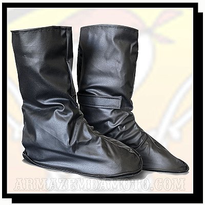 POLAINA IMPERMEÁVEL EM PVC COM SOLA INTEIRA PANTANEIRO