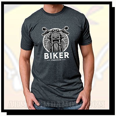CAMISETA BIKER FREEDOM CHUMBO